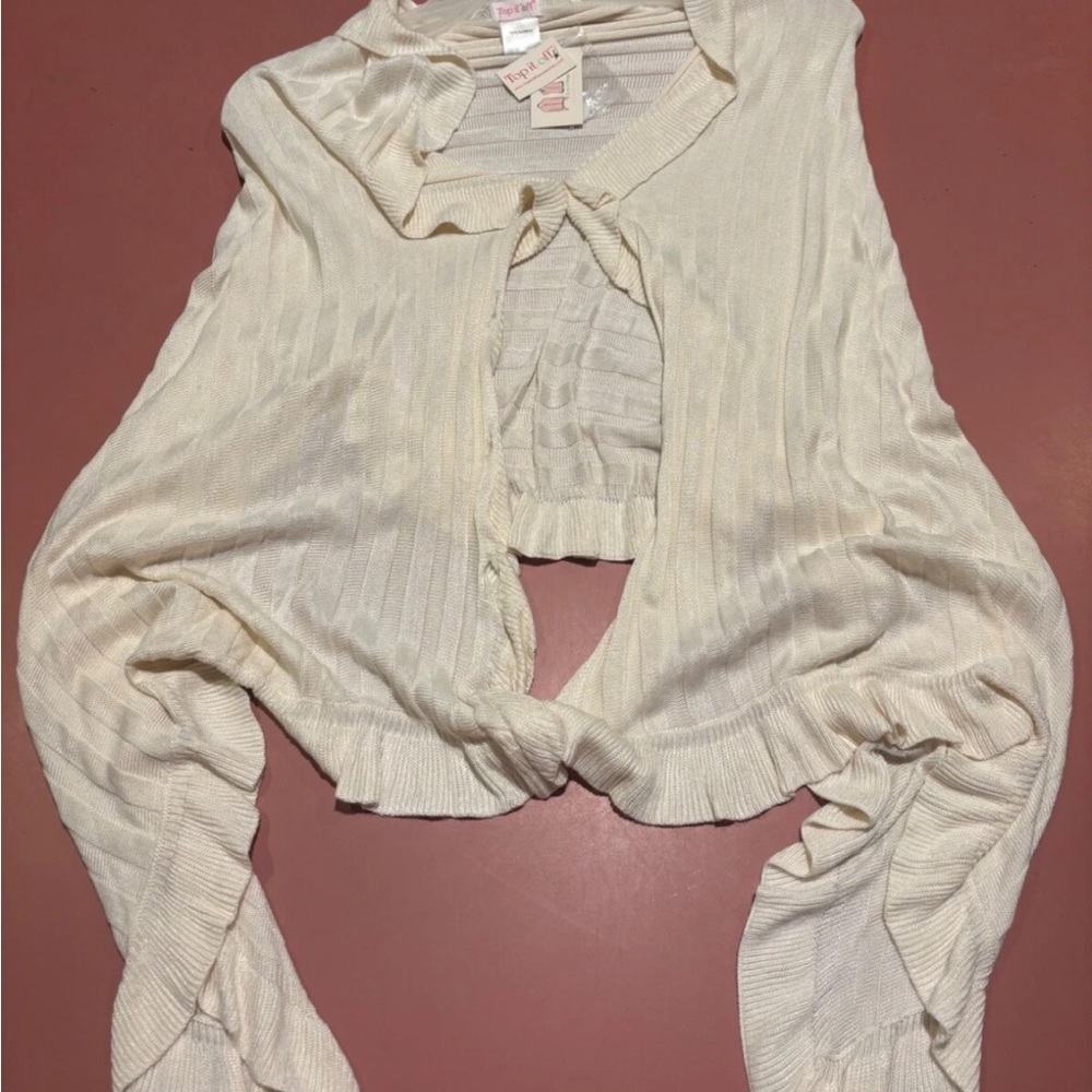 Cream And Black Women's Pullover